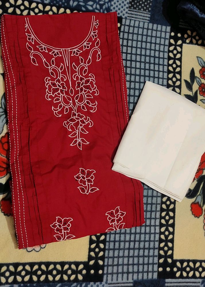 ✅ Karachi Style Unstitched Plazo Kurta Set😍