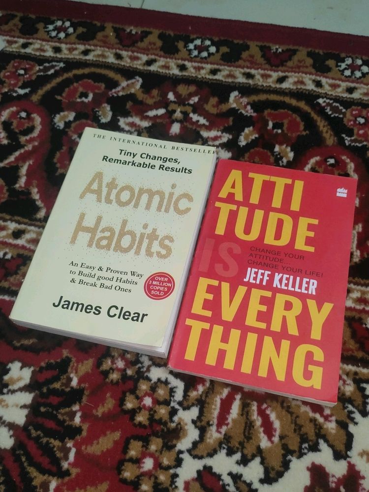 Atomic Habits And Attitude Is Everything