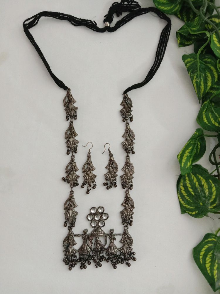 Black Ethnic Oxidised Jewellery (Women's)