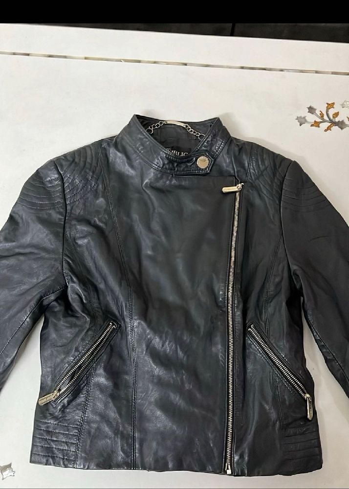 Leather Jacket Black