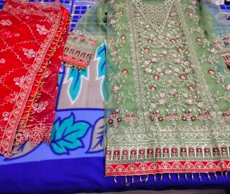 Beautiful Pakistani Dress Material