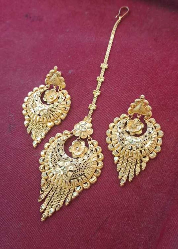 New Beautiful Gold Jewellery Set