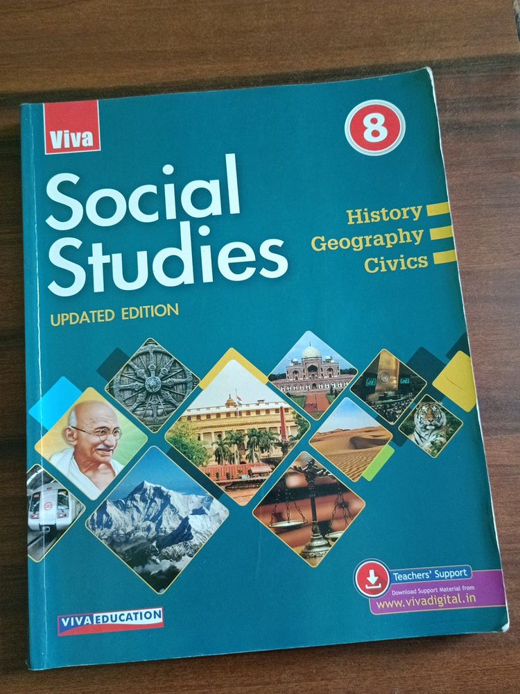 Viva Social Science-8-History, Geography, Civics