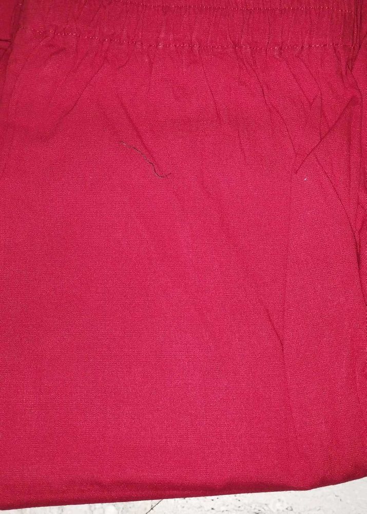 Red Colour Pant Available In Colours