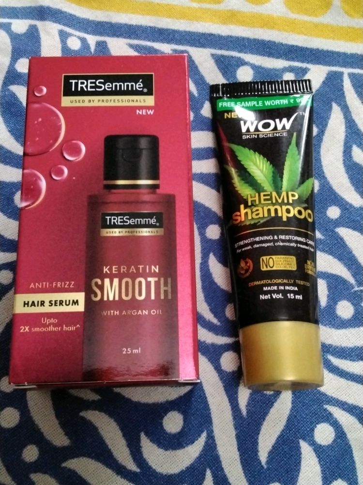 TRESemme Hair Serum With Free 💥Wow Shampoo