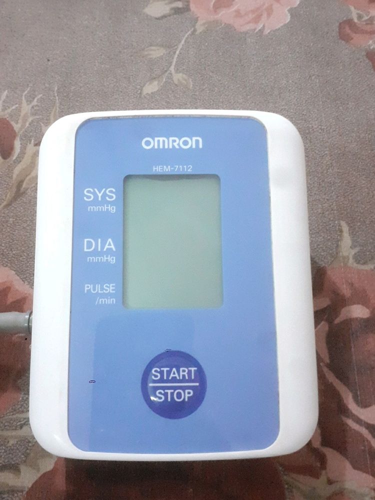 Omron Automatic Blood Pressure Monitor Not Working