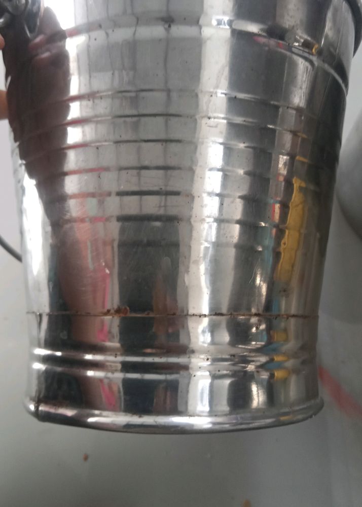 Steel Water Iron Bucket With Lid