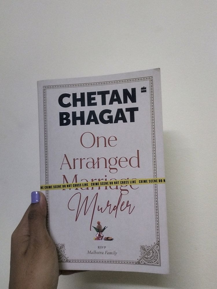 Chetan Bhagath's One Arranged Murder Book