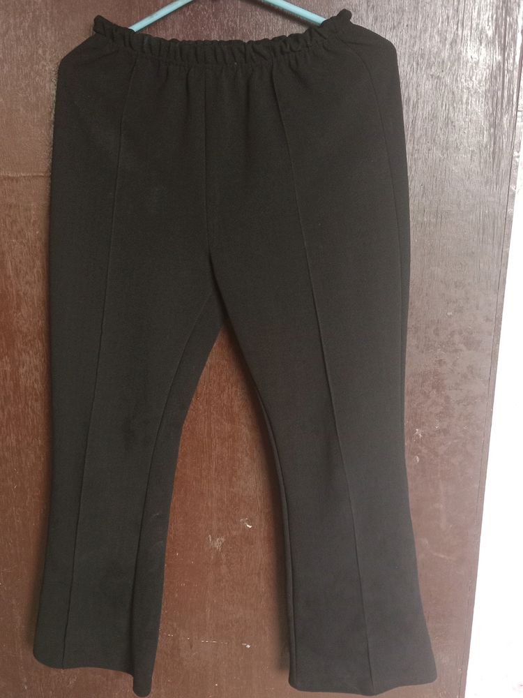 Black Bootcut Trouser