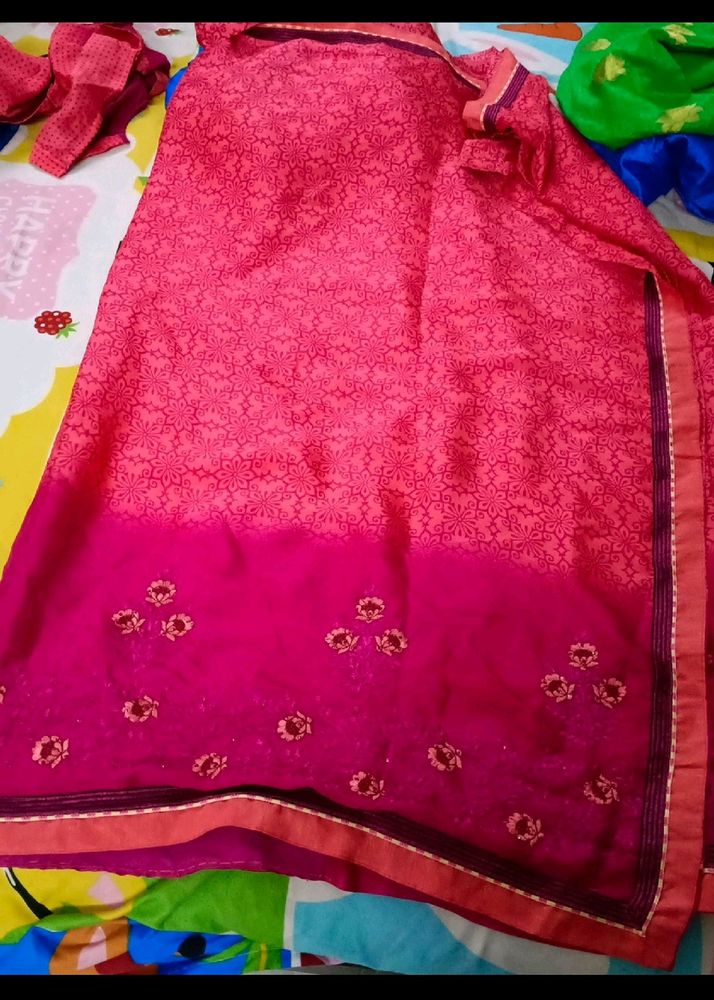 New Unused Saree With Rady Blouse