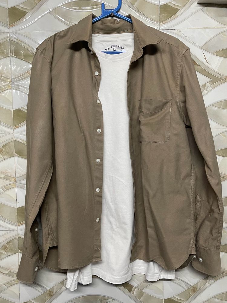 Korean Khaki Shirt (UNISEX)