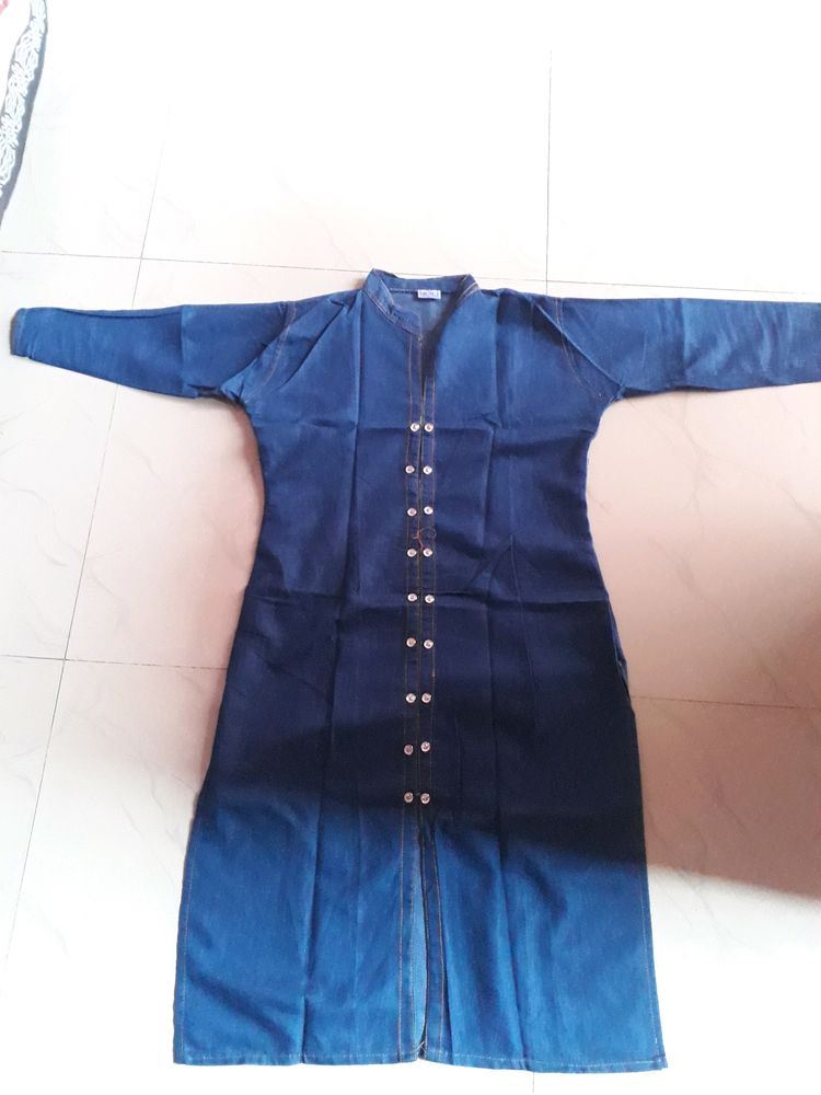 100% Denim Cotton Kurti