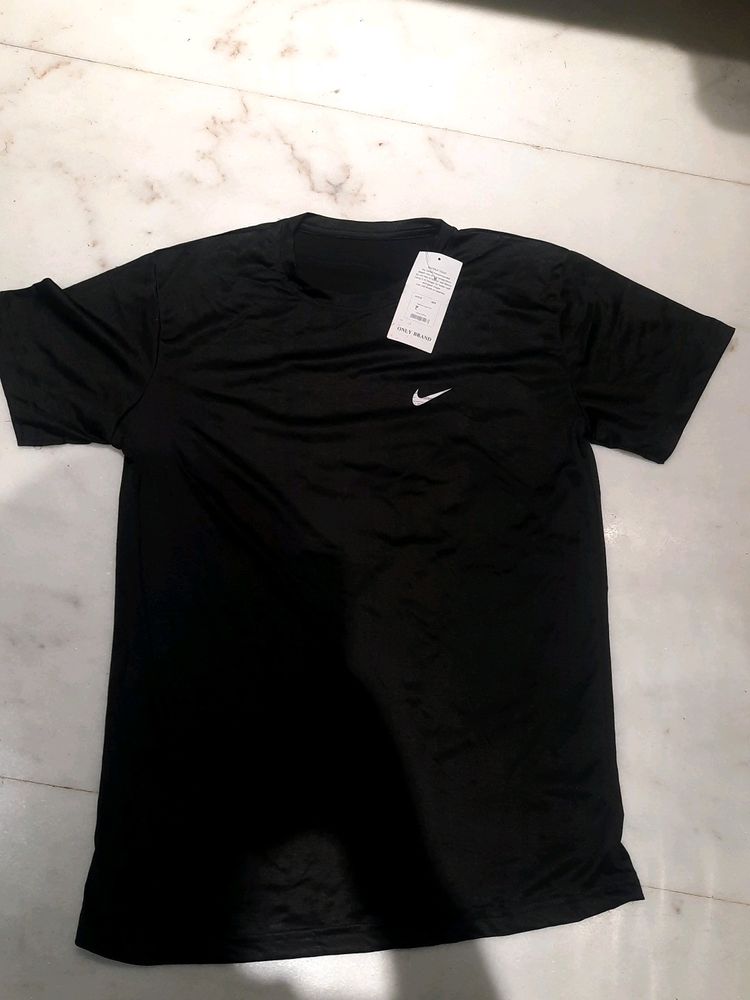 New Black Tshirt (Quick Drying & Breathable Fabric