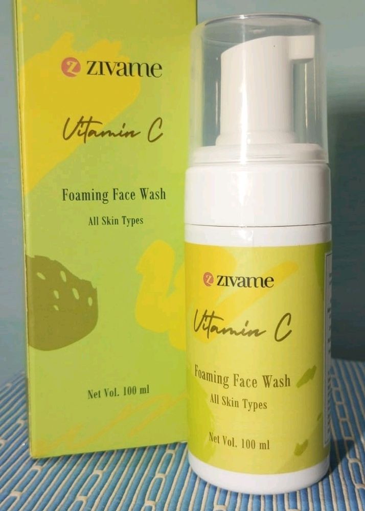 Zivame Vitamin C Foaming Face Wash || All Skin Types || *Only Cash* || First Tell Me In Comment Then Buy Otherwise I Didn't Accept Your order || *CASH ONLY*