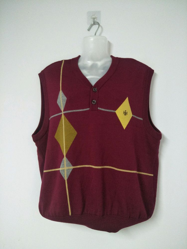 Maroon Vest