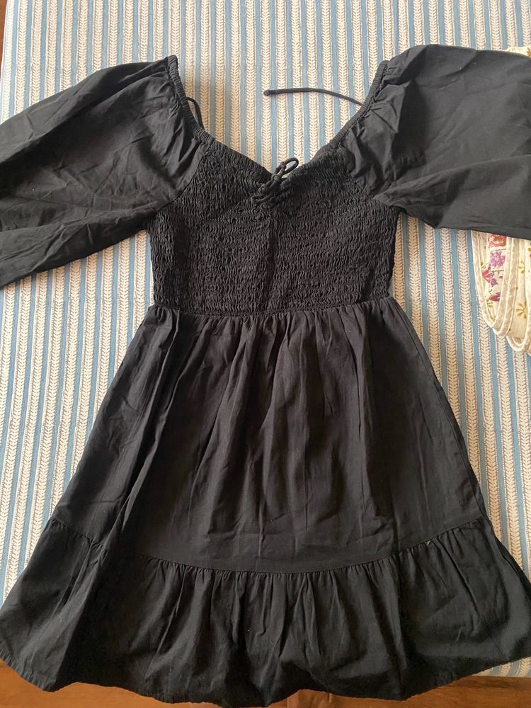 COTTON ON Mini Black Dress