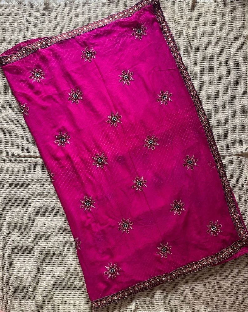 Pure Georgette Lehariya Saree