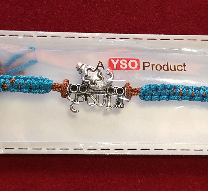 Shri Krishna Pure Silver Rakhi