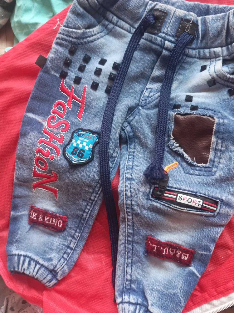 Baby Boy Jeans Paint