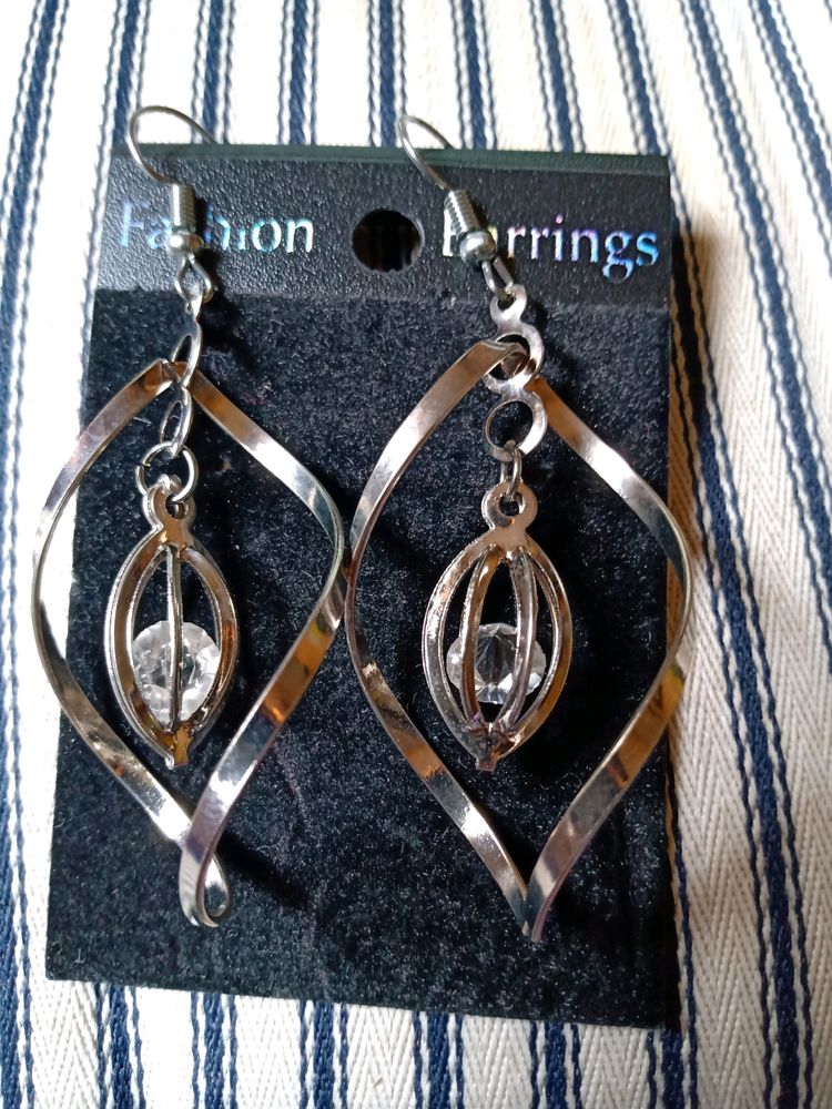 Fancy Silver Earrings