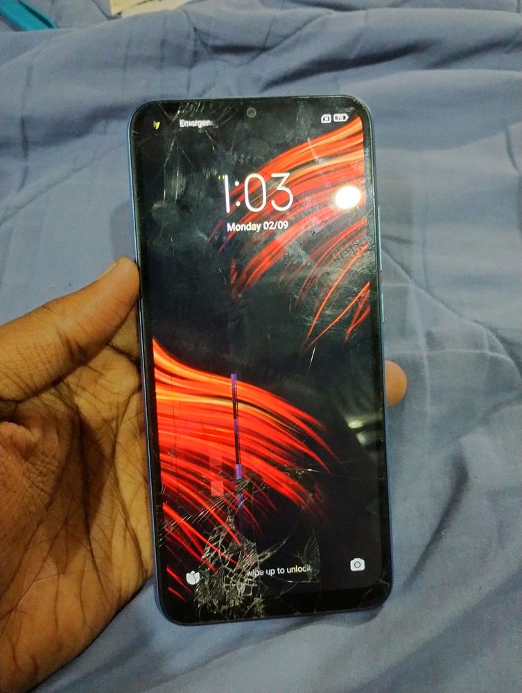 Poco C31 Mobial Working But Screen Damaged