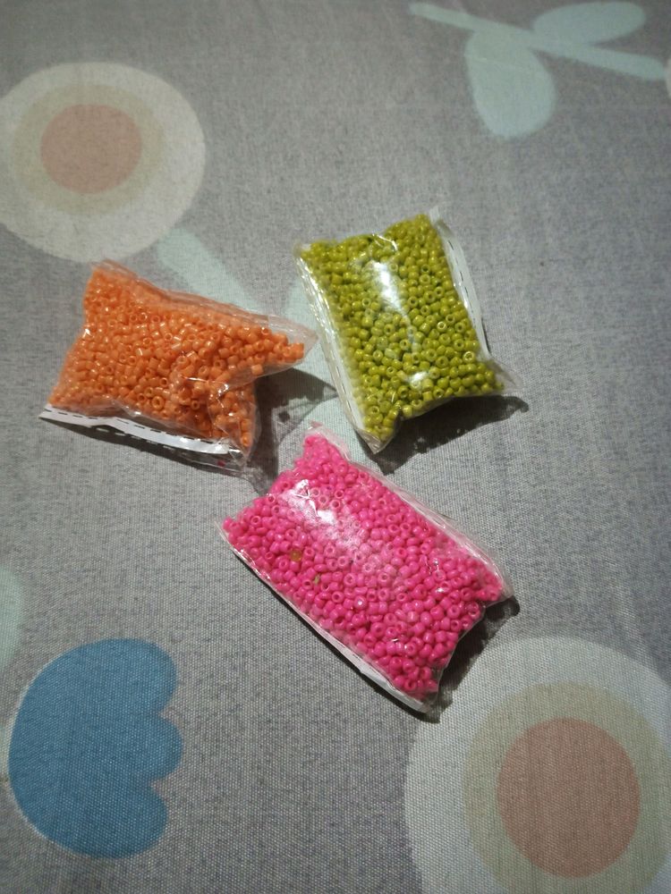 3 Bags of Beads