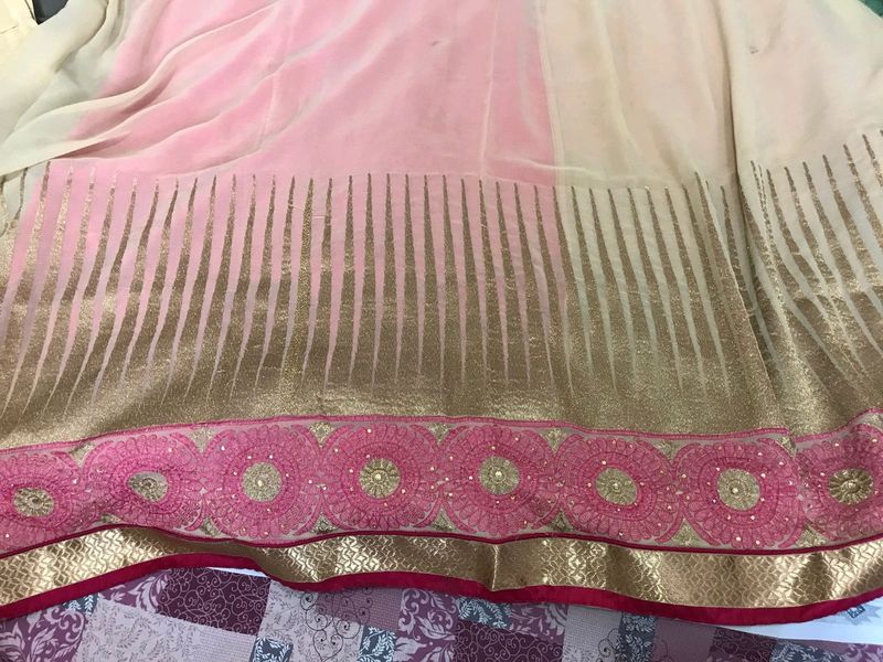 Embroidered Designer Saree