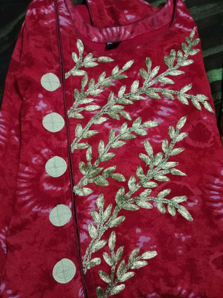 Red Colour Kurti. Never Used