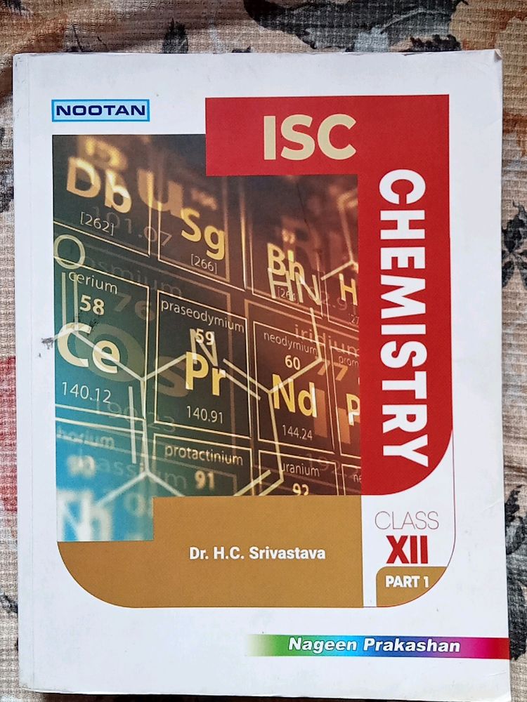 ISC NOOTAN CHEMISTRY FOR CLASS 12TH PART 1 AND 2