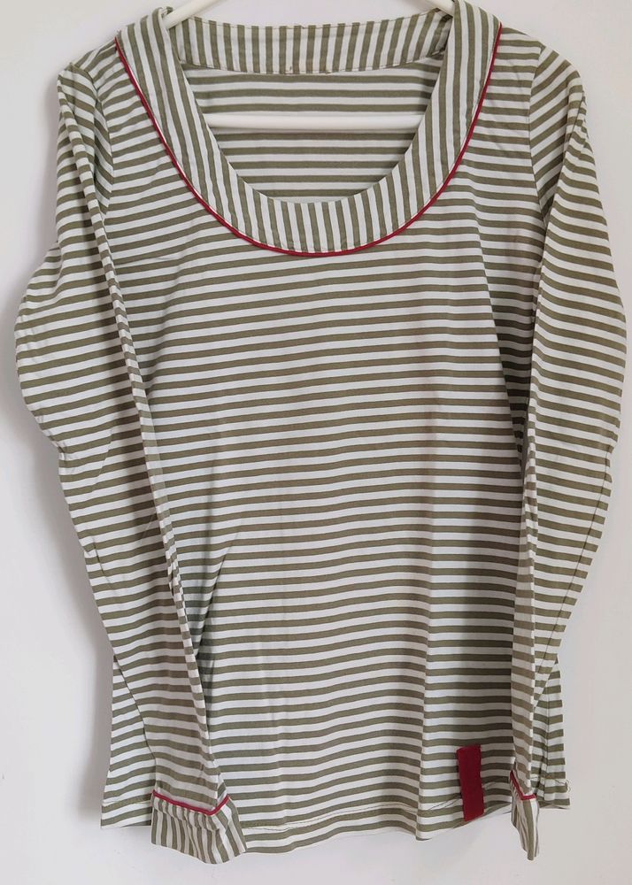 Long Sleeve Striped T-shirt