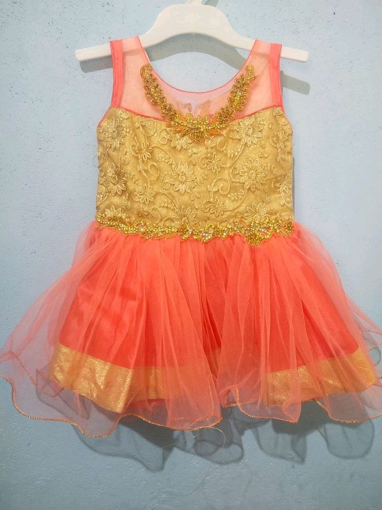 Baby Girl Cute Dress For Festival Or Party