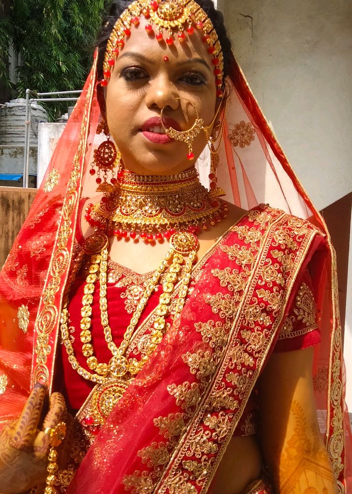 ♥️ Red Bridal Jewellery Set