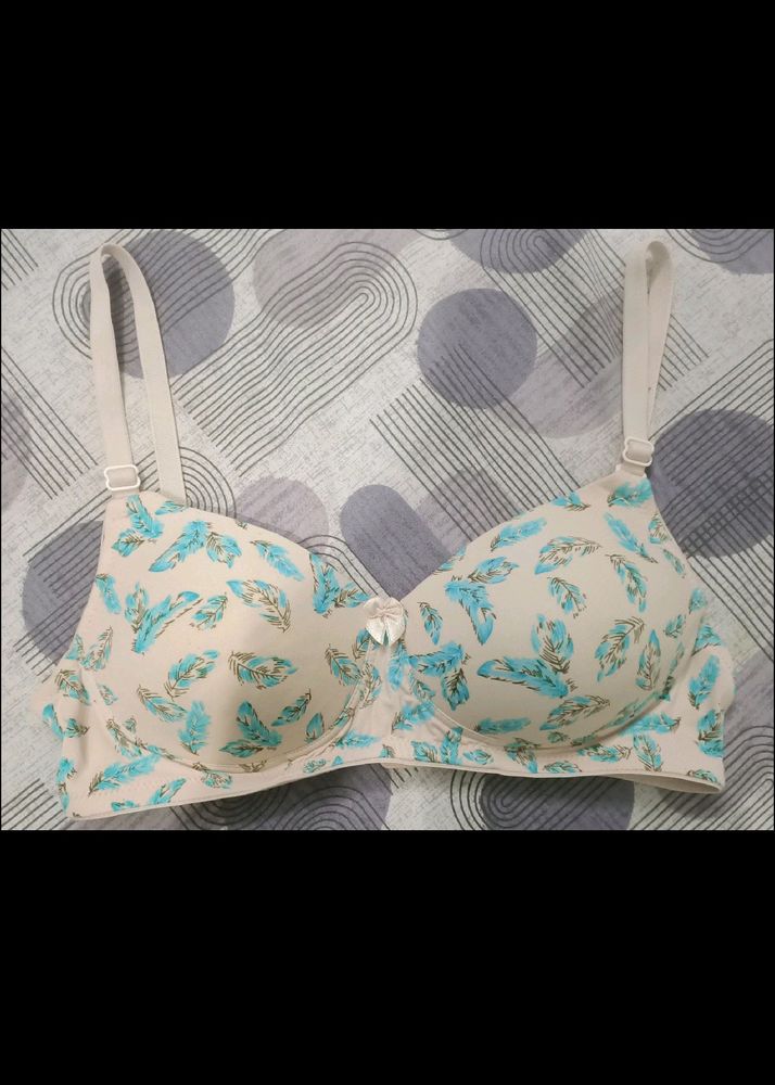 Saloni Lightly Padded Printed Bra