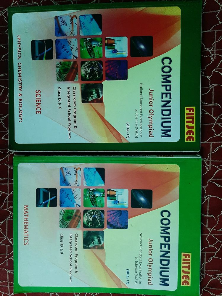 NSEJS Maths And Science Books