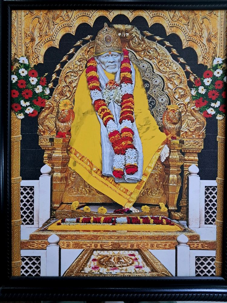 Shiridi Sri Sai Baba Photo Frame