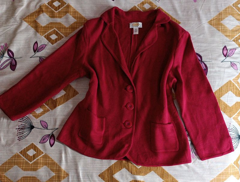 Price Drop Brand New Red Elegant Coat