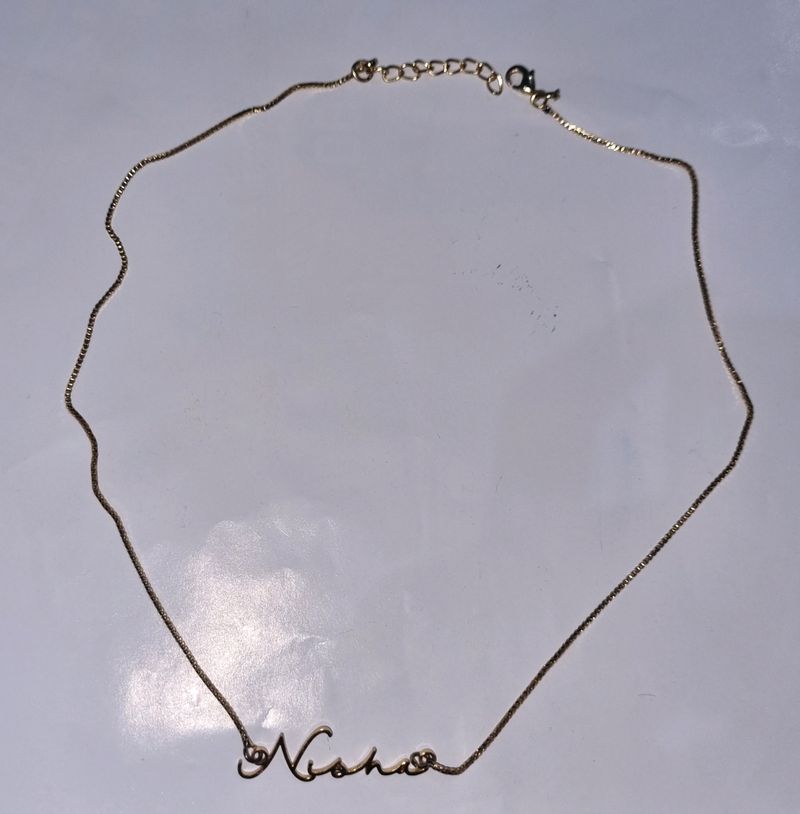 Chain With Name NISHA