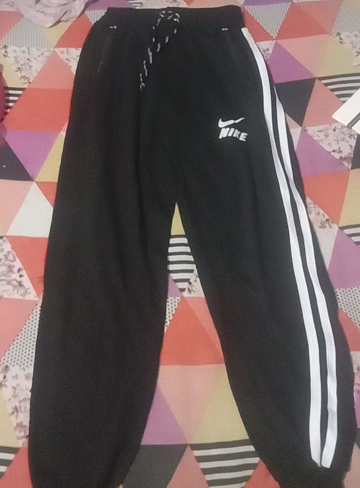 cotton black joggers track pant