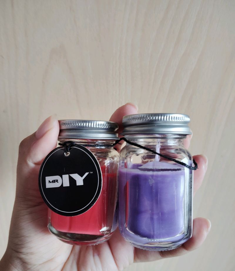 SCENTED CANDLE -2 PCS