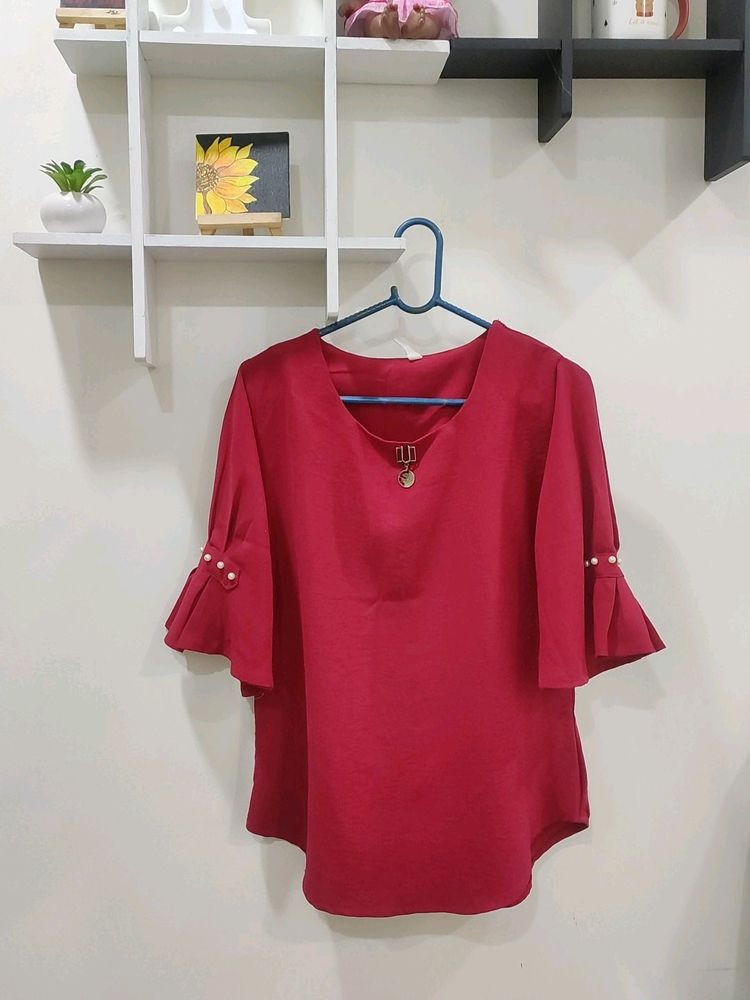 Maroon Tunic