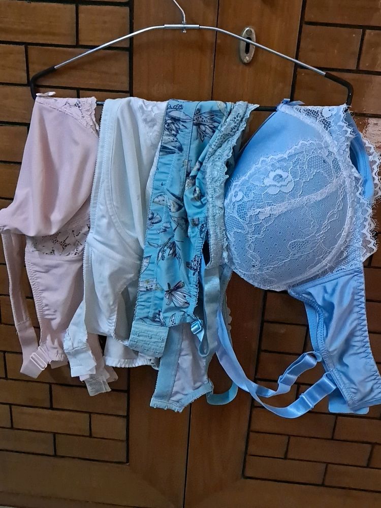 Combo Of Six  Imported Fabric  Bra N Panty