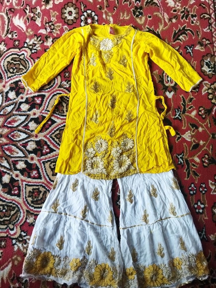 Kurta With Sharara