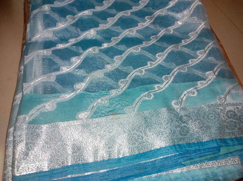 Organza Saree With Blouse