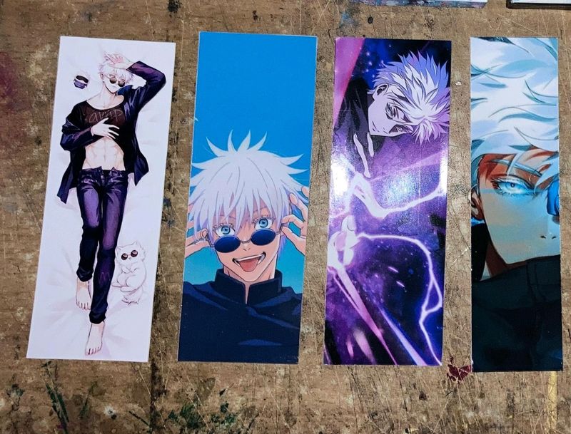 Gojo Bookmarks (CHOOSE ANY ONE)