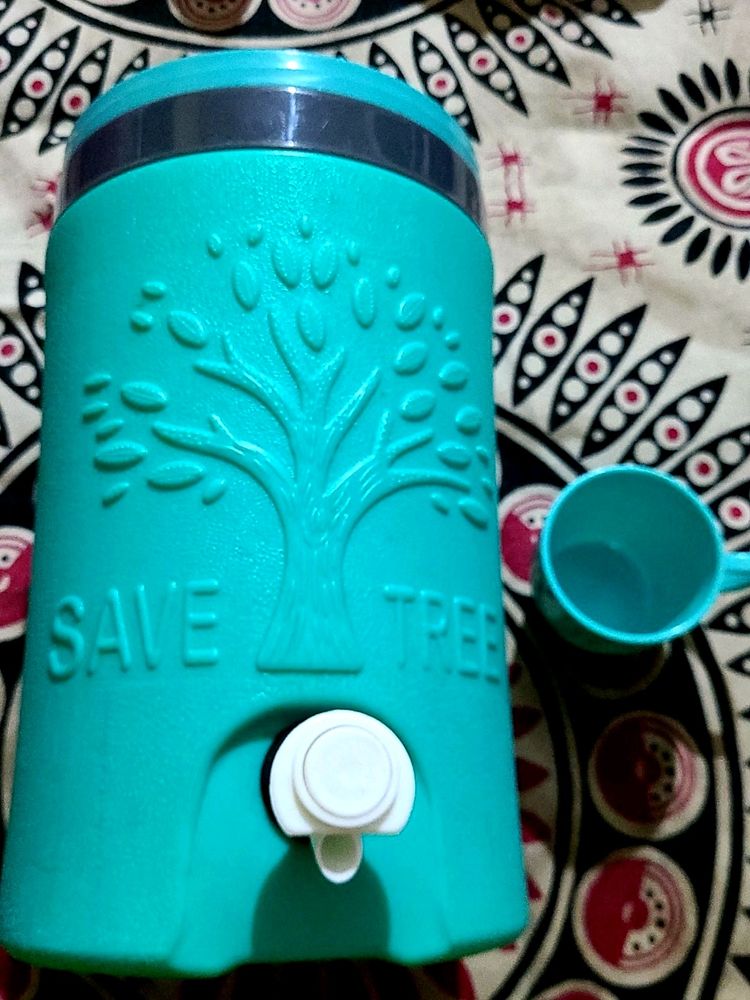 Portable Teal Insulated 5ltrs Water Dispenser