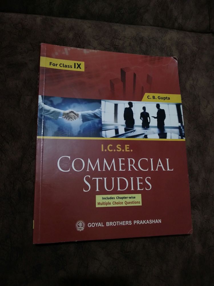 Icse Class IX Commercial Studies