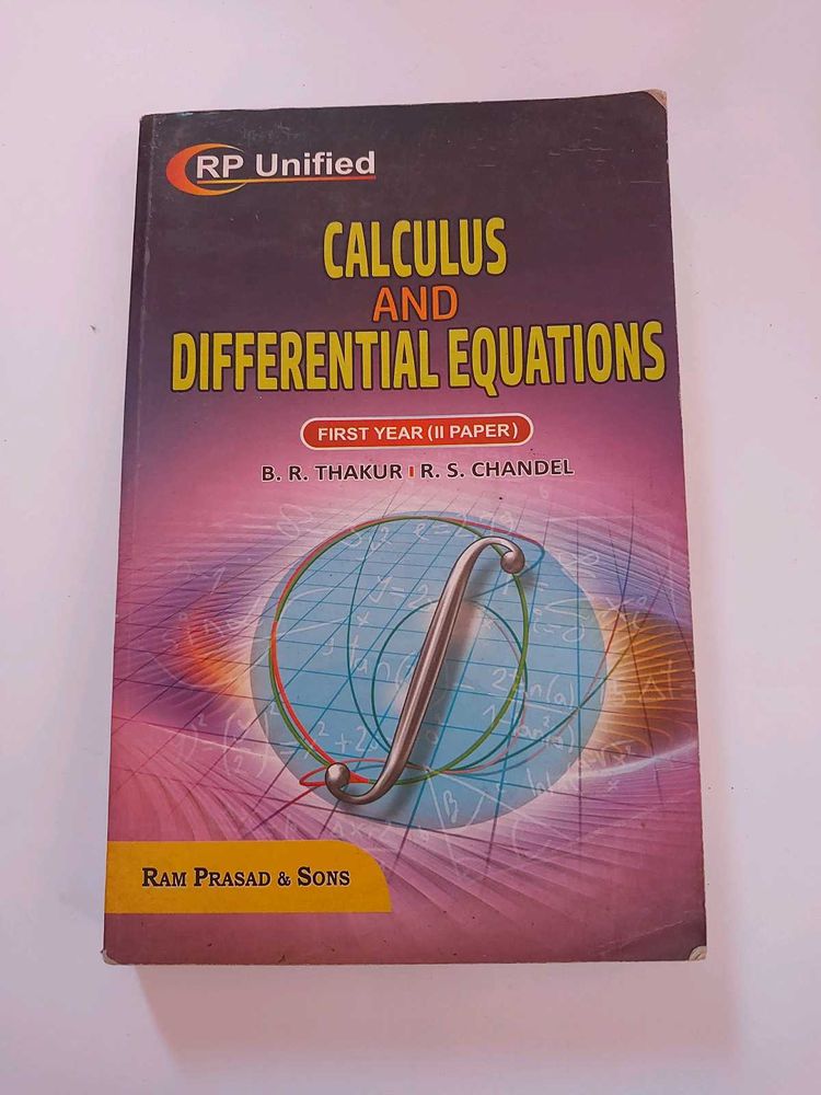 Calculus And Differential Equations