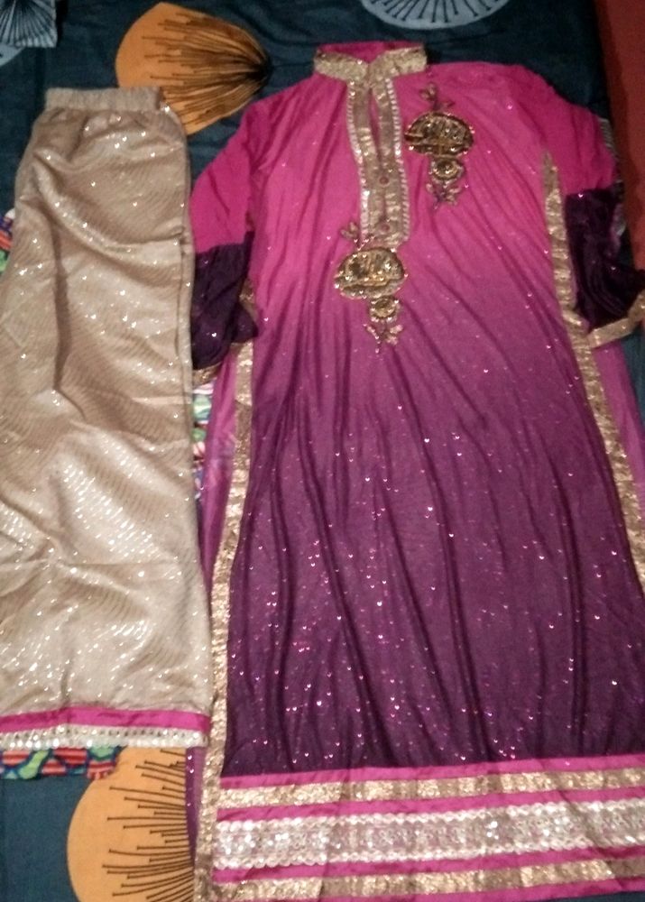 Plazo Kurta Dupatta Suit