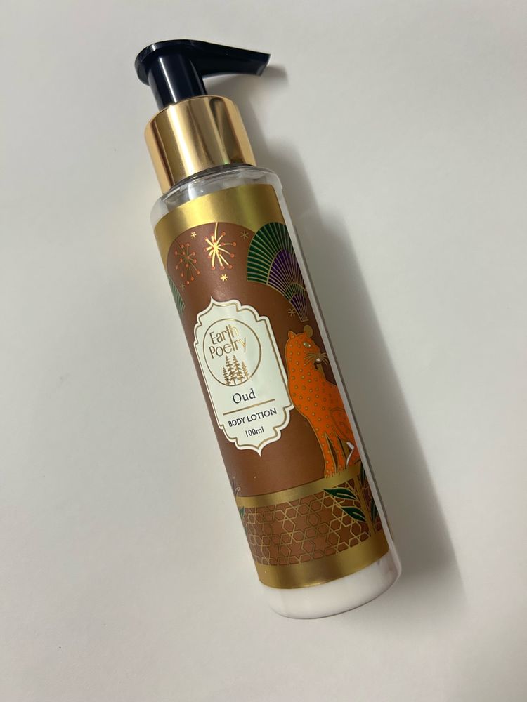 Earth Poetry Oud Body Lotion