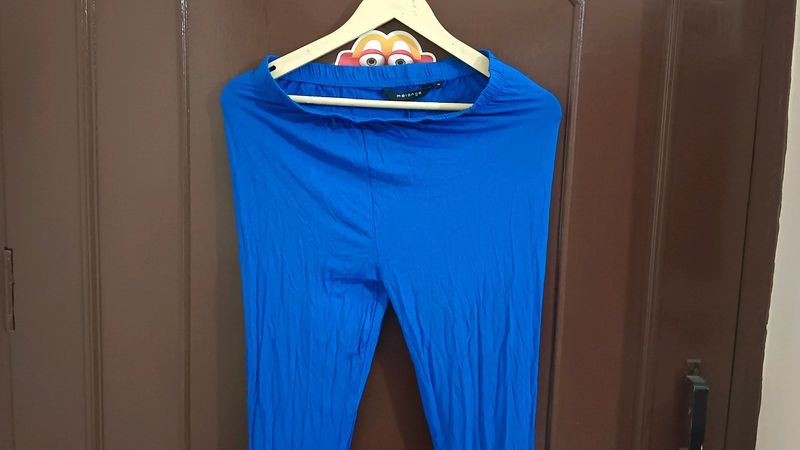 Blue Women Leggings/Churidaar